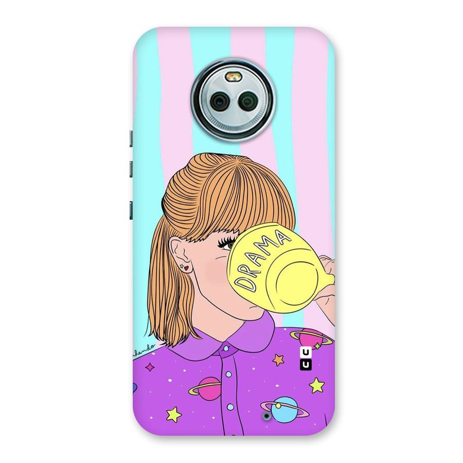 Drama Cup Back Case for Moto X4