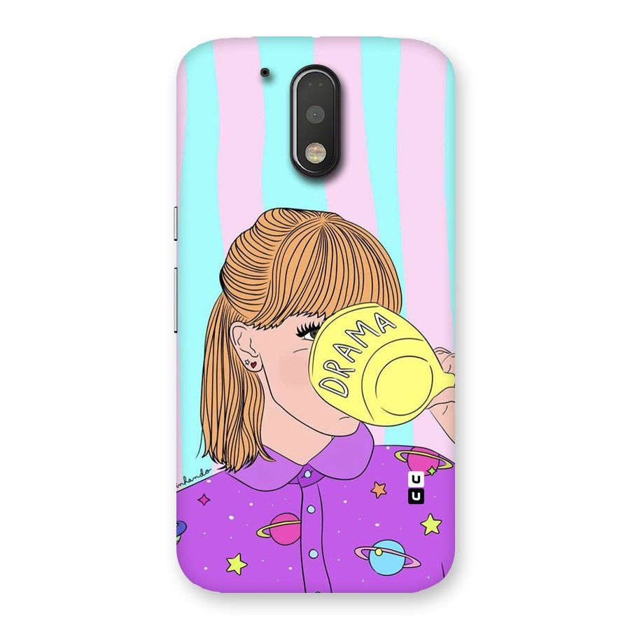 Drama Cup Back Case for Motorola Moto G4 Plus