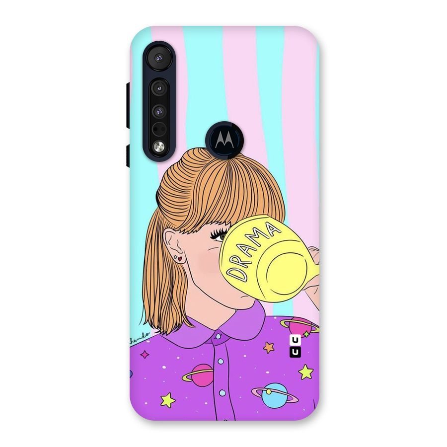 Drama Cup Back Case for Motorola One Macro