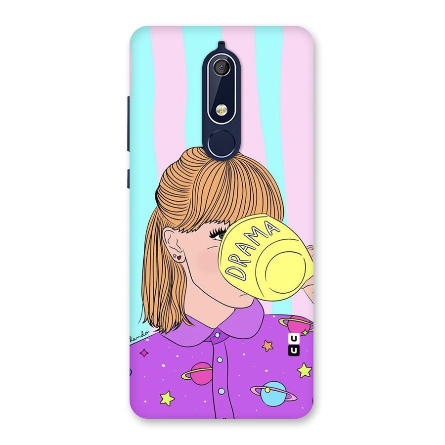 Drama Cup Back Case for Nokia 5.1