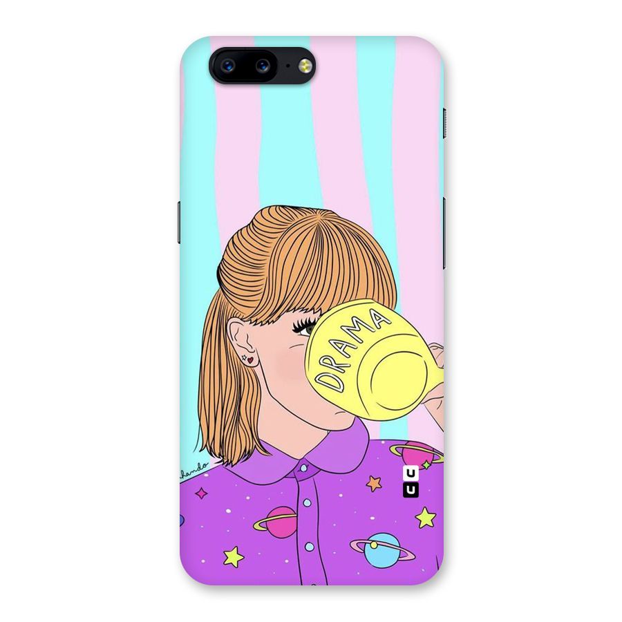 Drama Cup Back Case for OnePlus 5