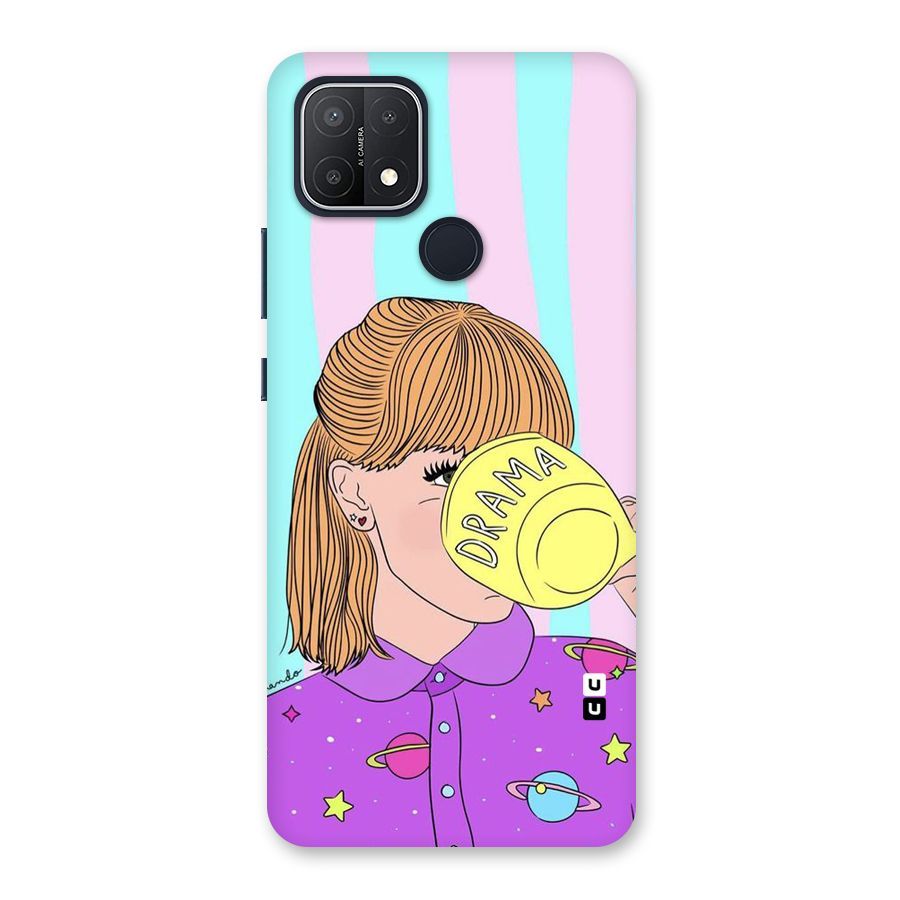 Drama Cup Back Case for Oppo A15s