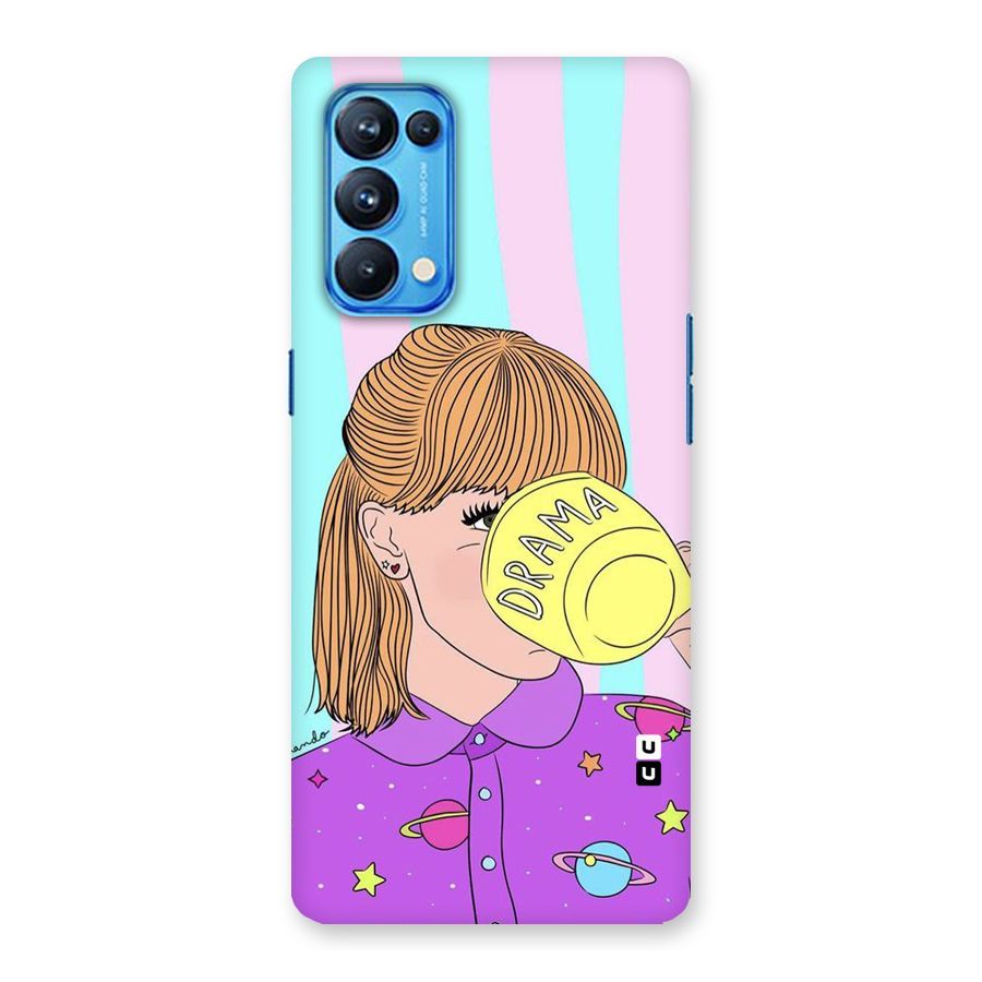 Drama Cup Back Case for Oppo Reno5 Pro 5G