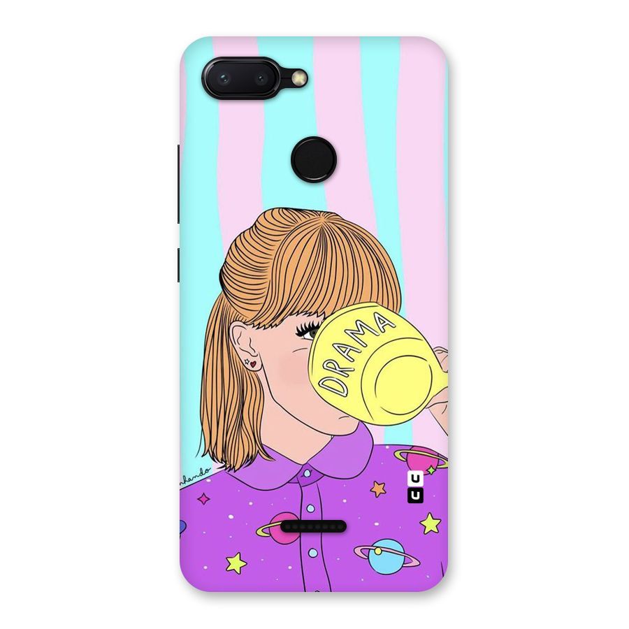 Drama Cup Back Case for Redmi 6