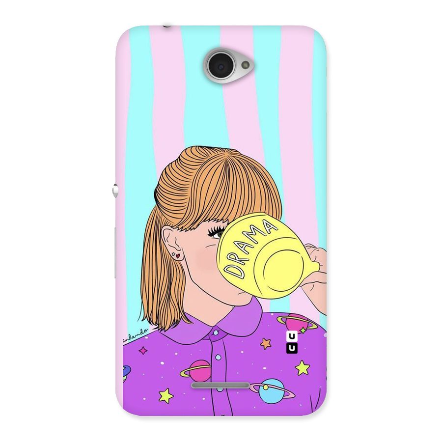 Drama Cup Back Case for Sony Xperia E4