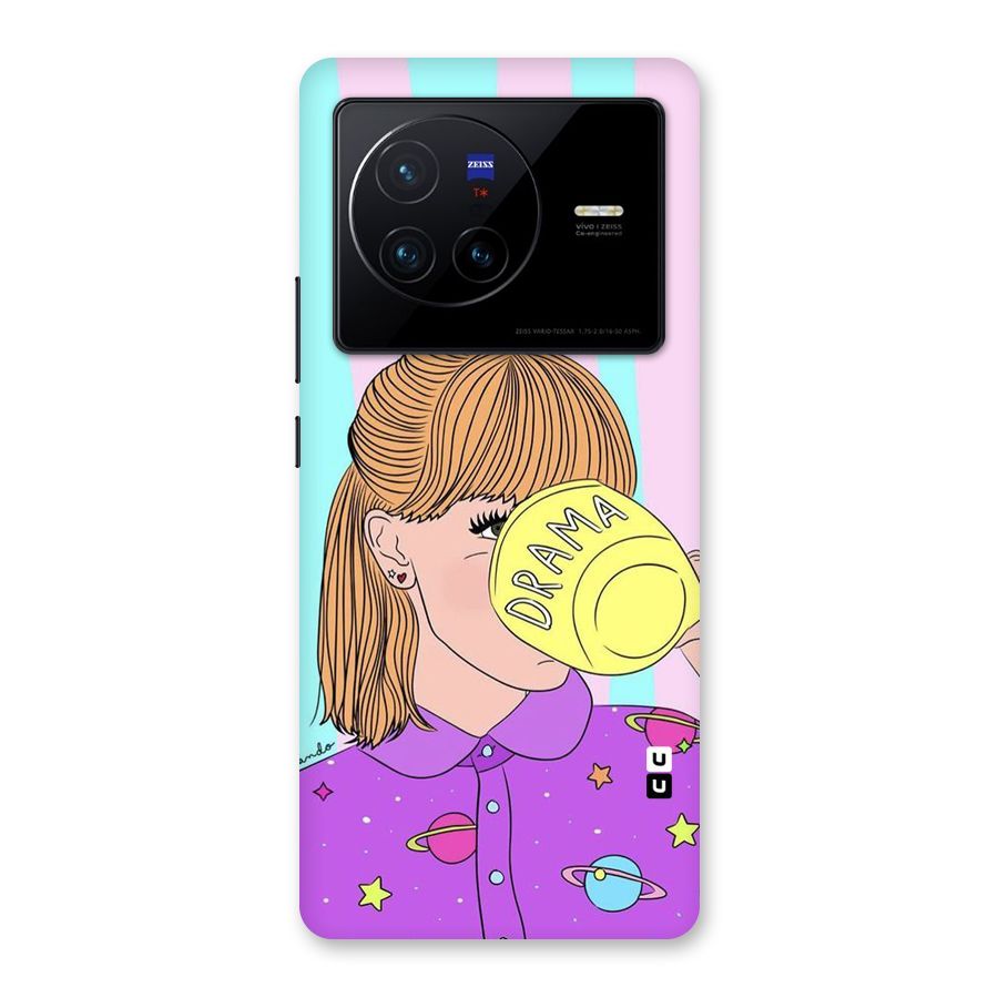 Drama Cup Back Case for Vivo X80