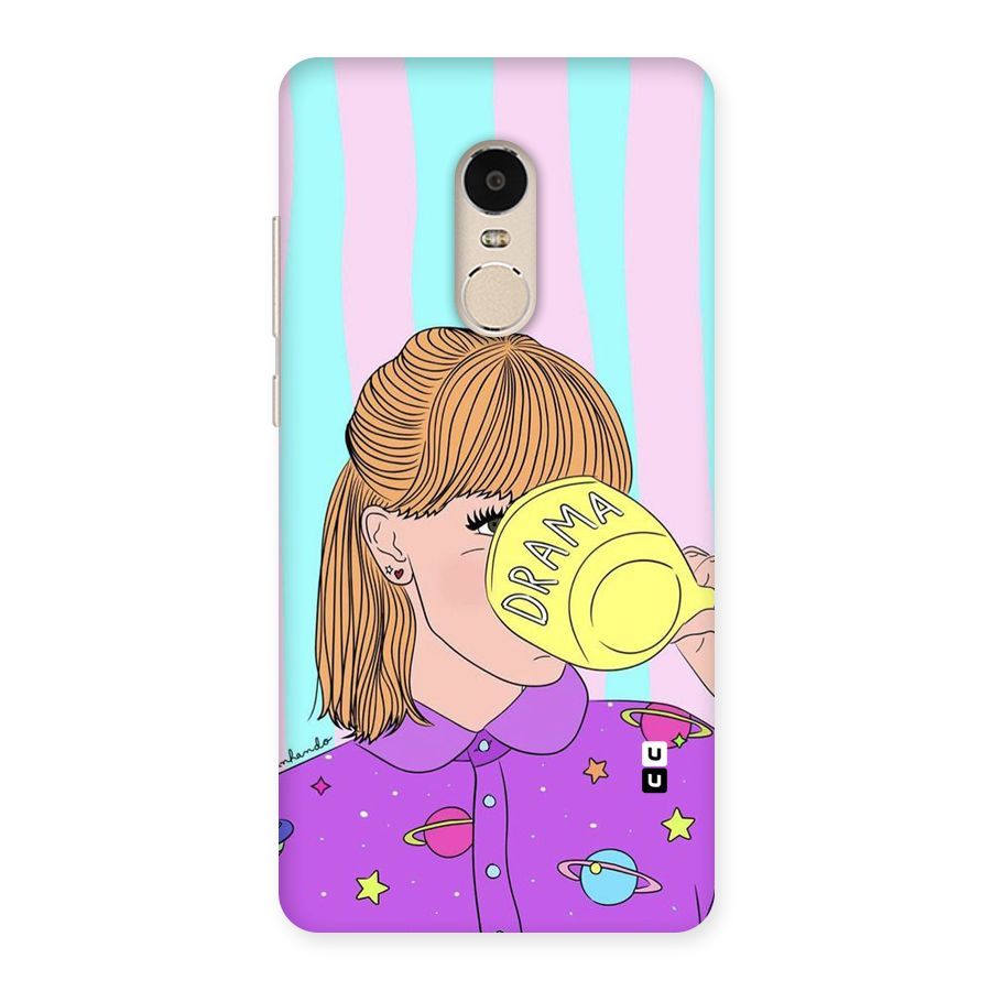 Drama Cup Back Case for Xiaomi Redmi Note 4