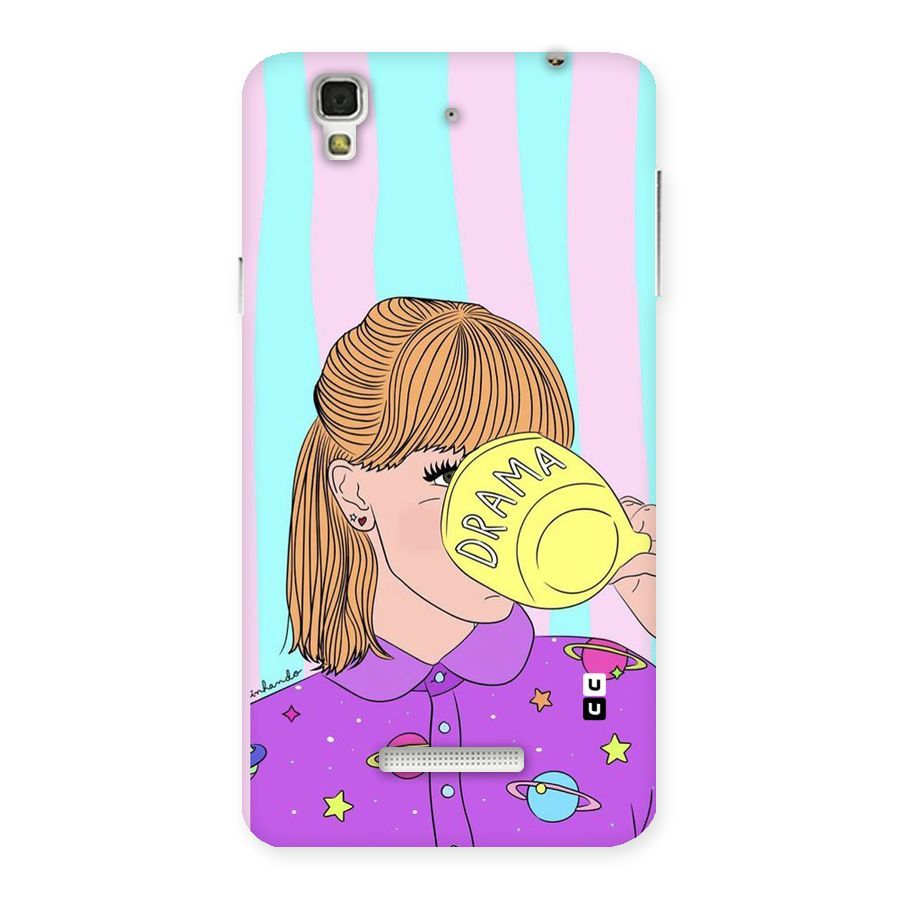 Drama Cup Back Case for YU Yureka Plus