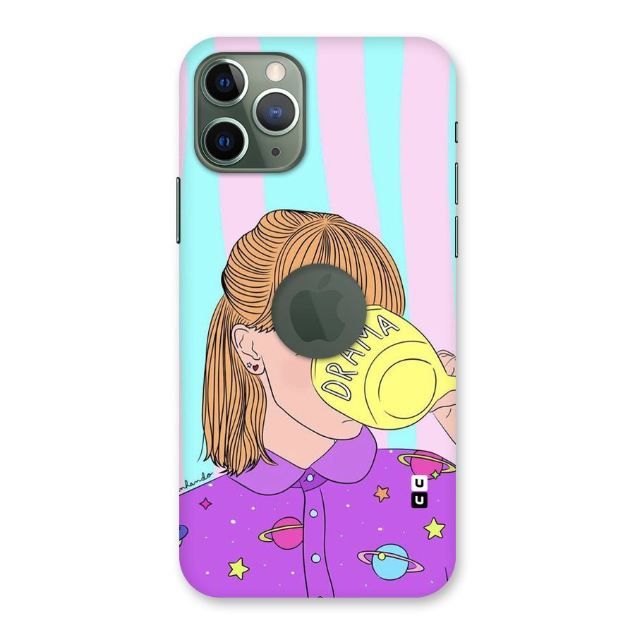 Drama Cup Back Case for iPhone 11 Pro Logo  Cut