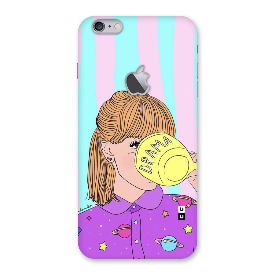 Drama Cup Back Case for iPhone 6 Plus 6S Plus Logo Cut