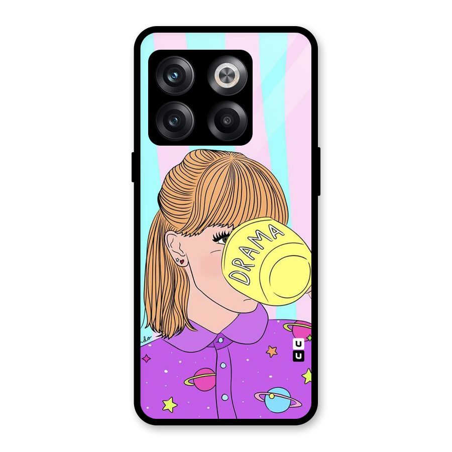 Drama Cup Glass Back Case for OnePlus 10T