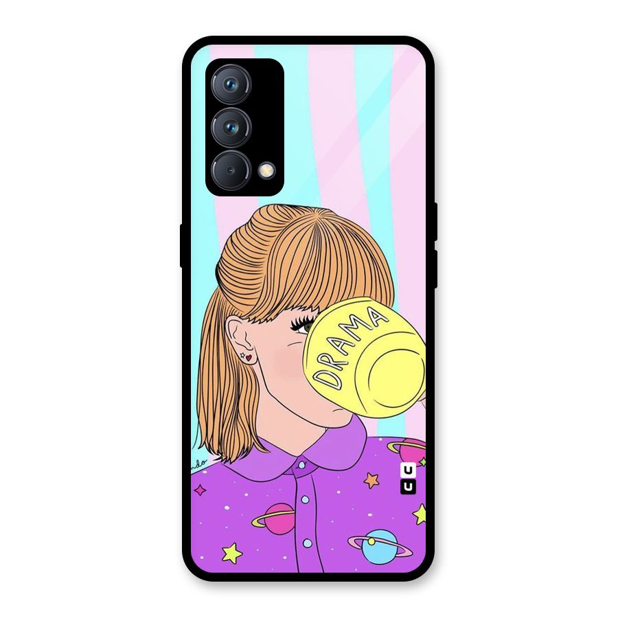 Drama Cup Glass Back Case for Realme GT Master Edition