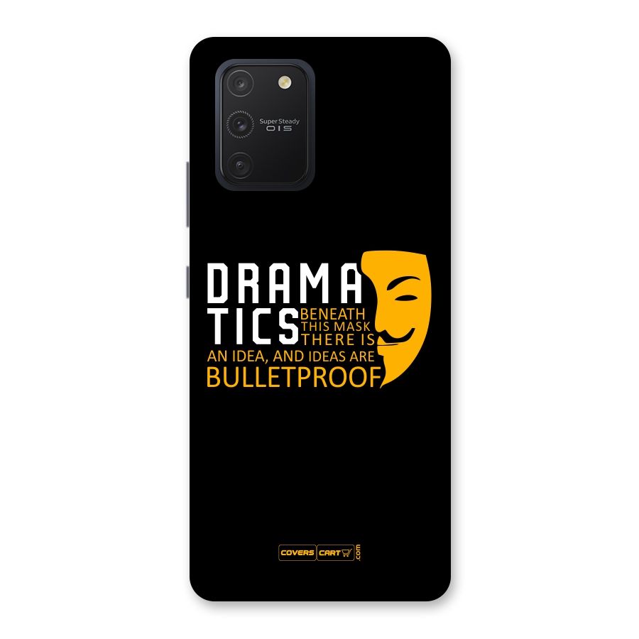 Dramatics Back Case for Galaxy S10 Lite