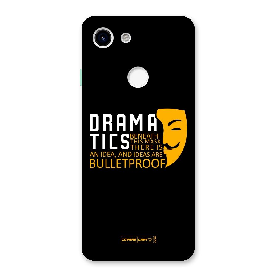 Dramatics Back Case for Google Pixel 3