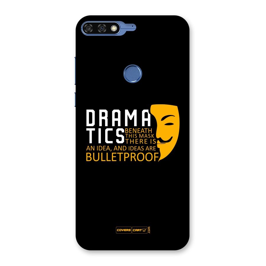 Dramatics Back Case for Honor 7C