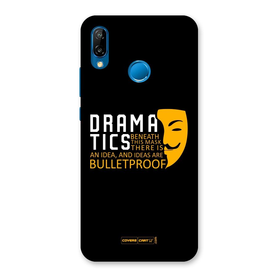 Dramatics Back Case for Huawei P20 Lite