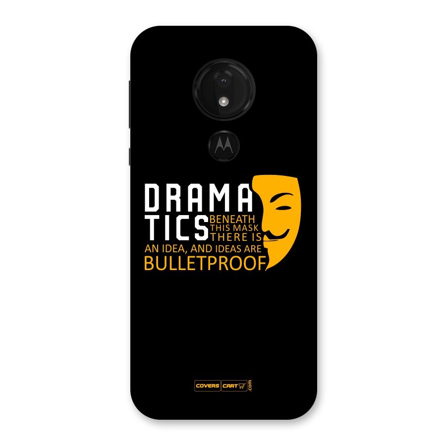 Dramatics Back Case for Moto G7 Power