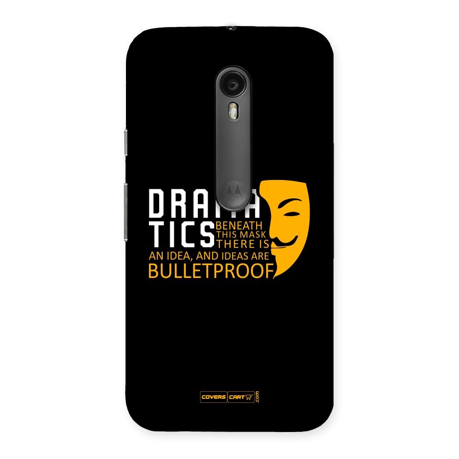 Dramatics Back Case for Moto G Turbo