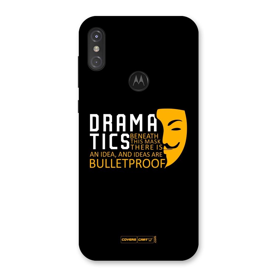 Dramatics Back Case for Motorola One Power