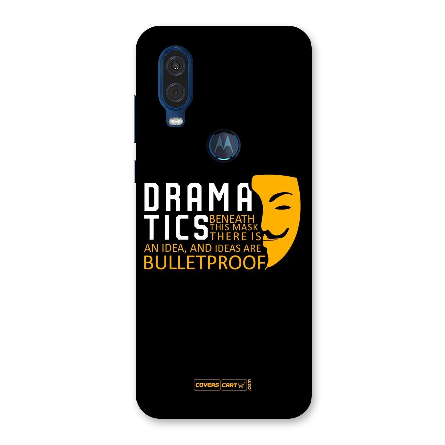 Dramatics Back Case for Motorola One Vision