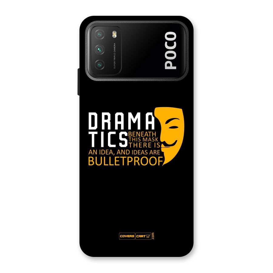 Dramatics Back Case for Poco M3