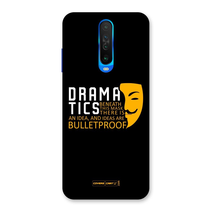 Dramatics Back Case for Poco X2