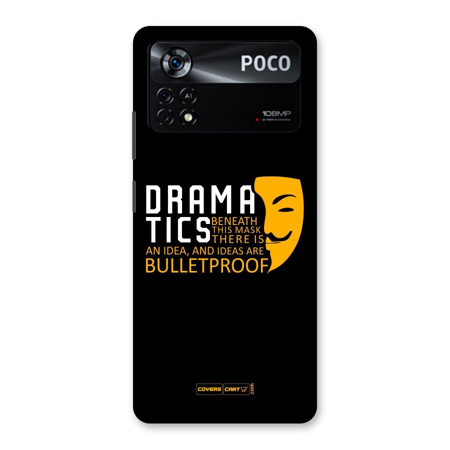 Dramatics Back Case for Poco X4 Pro 5G