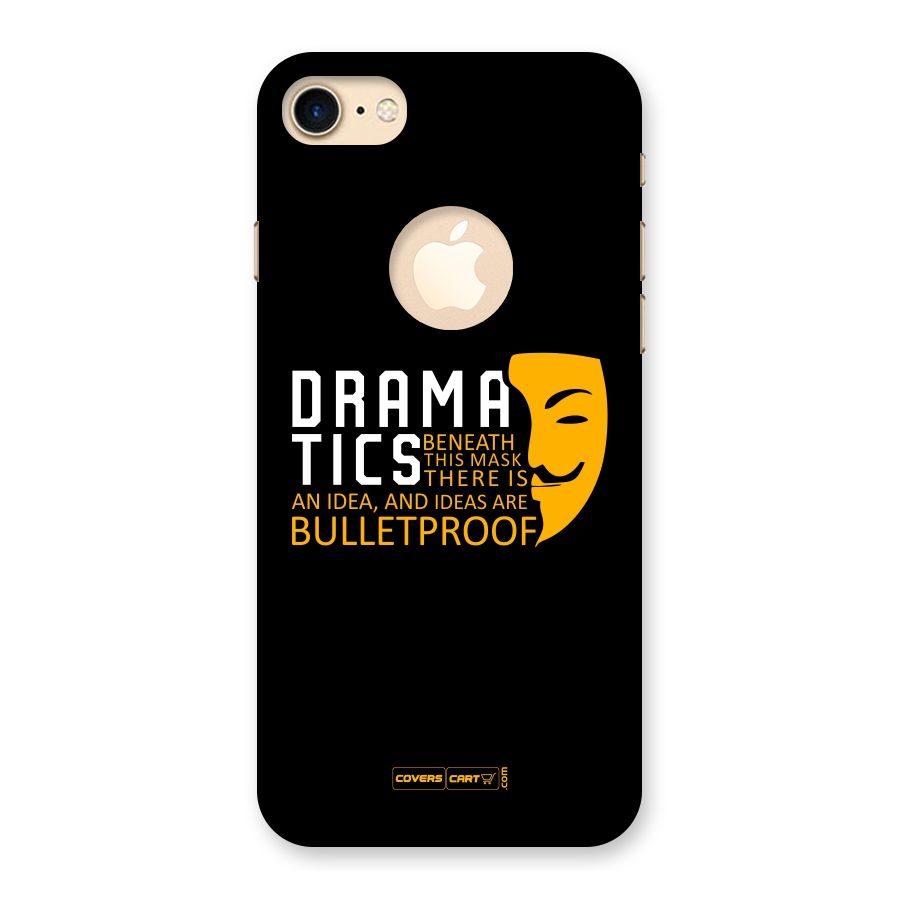 Dramatics Back Case for iPhone 7 Logo Cut
