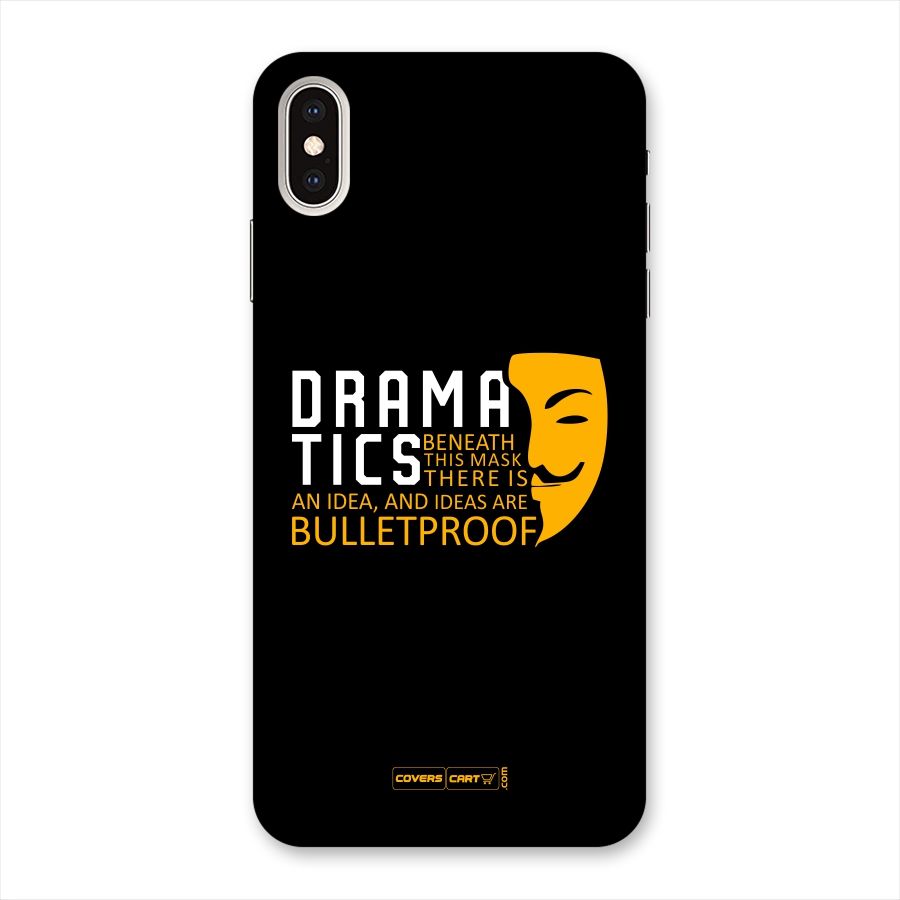 Dramatics Back Case for iPhone XS Max