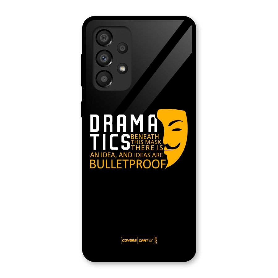 Dramatics Glass Back Case for Galaxy A33 5G