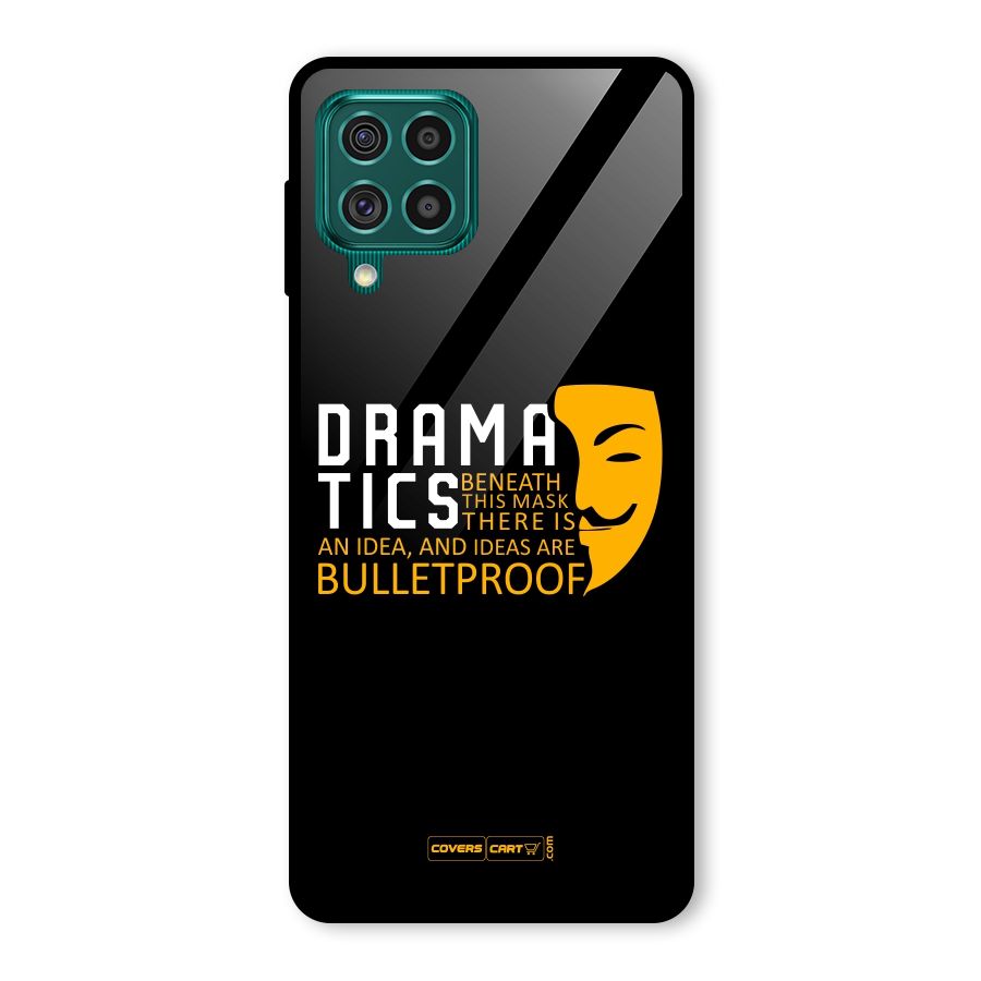 Dramatics Glass Back Case for Galaxy F62