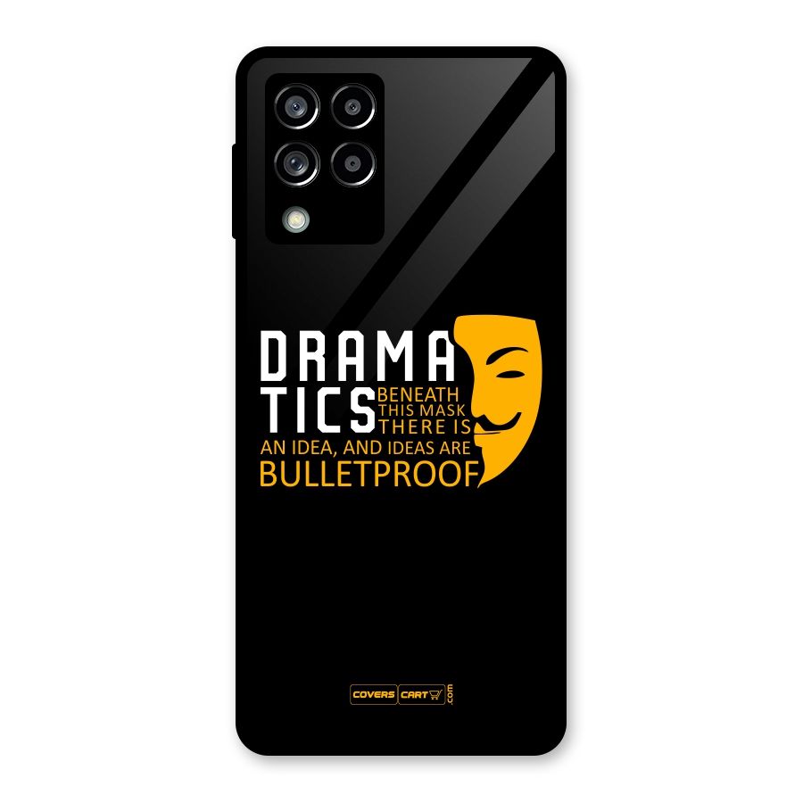 Dramatics Glass Back Case for Galaxy M53 5G