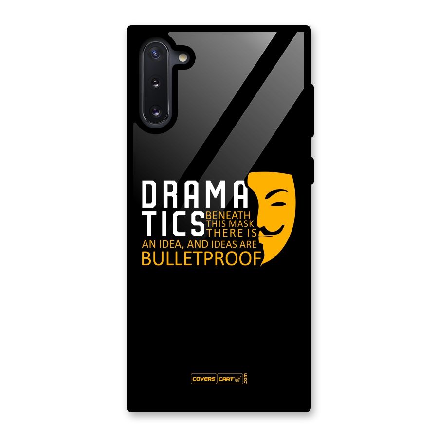 Dramatics Glass Back Case for Galaxy Note 10