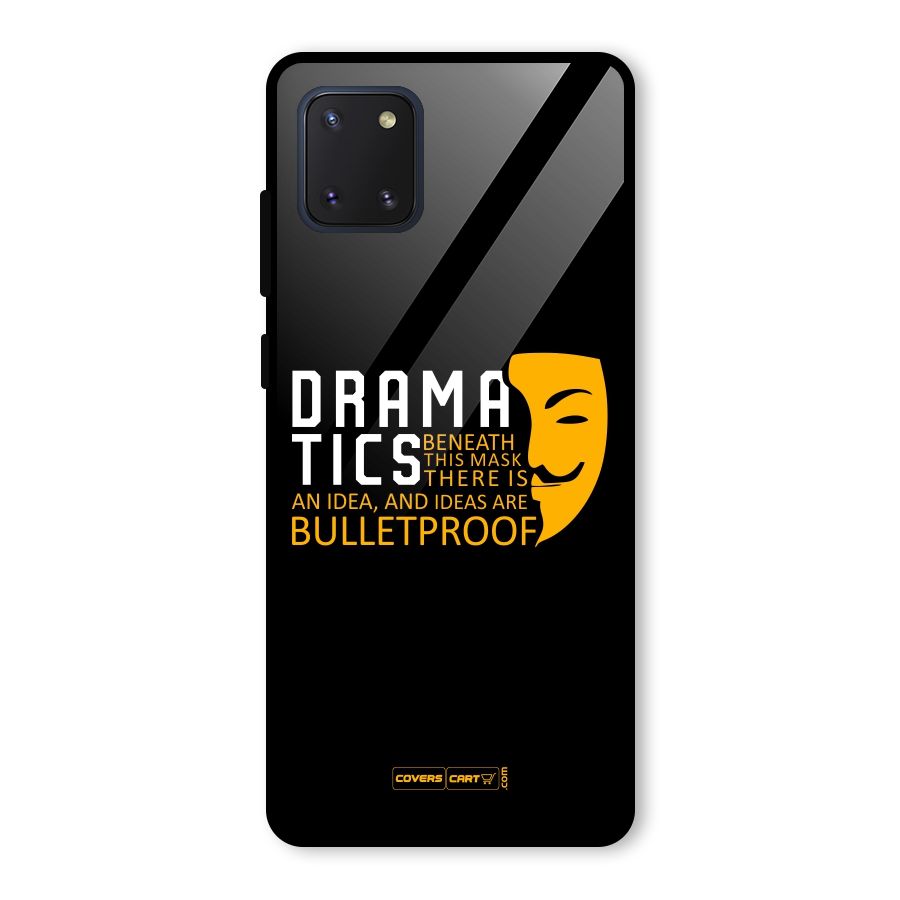 Dramatics Glass Back Case for Galaxy Note 10 Lite