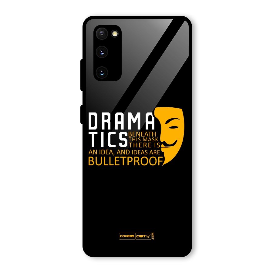 Dramatics Glass Back Case for Galaxy S20 FE