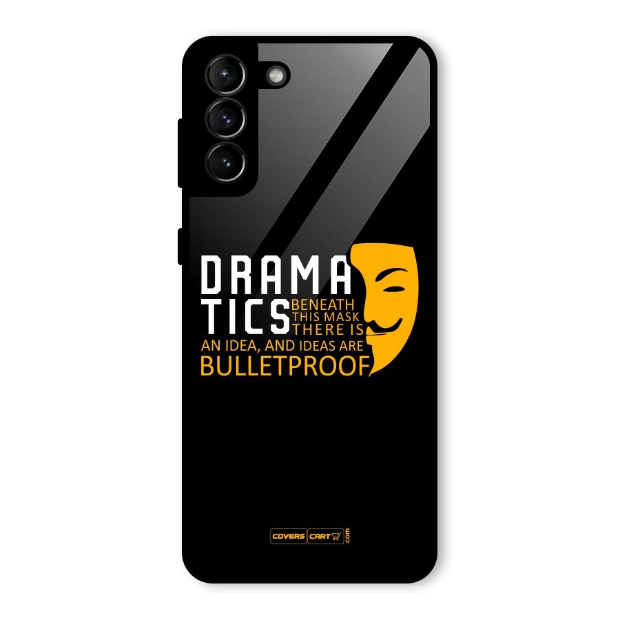 Dramatics Glass Back Case for Galaxy S21 Plus