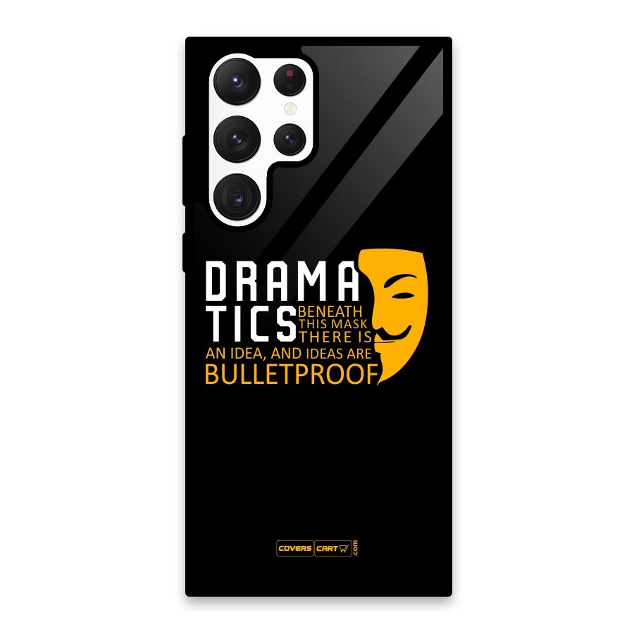 Dramatics Glass Back Case for Galaxy S22 Ultra 5G