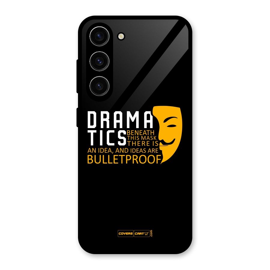 Dramatics Glass Back Case for Galaxy S23