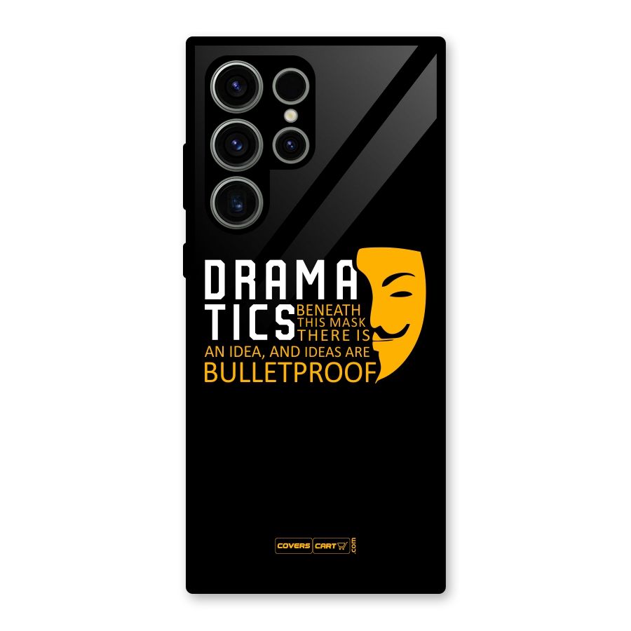 Dramatics Glass Back Case for Galaxy S23 Ultra