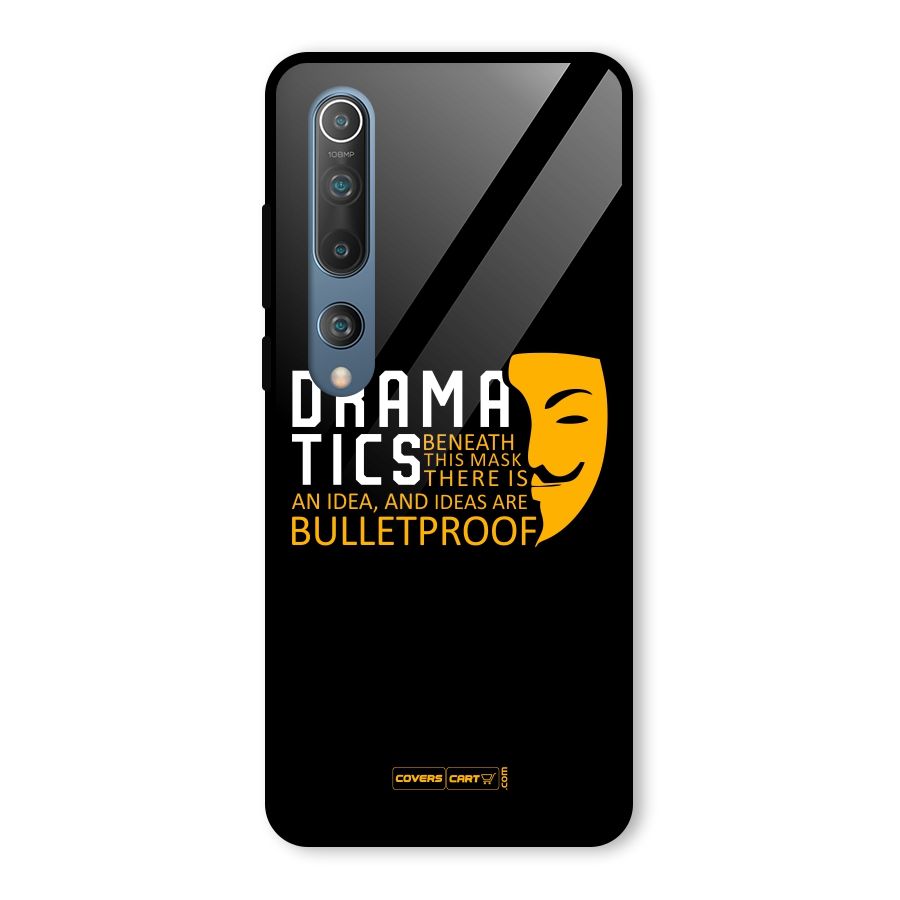 Dramatics Glass Back Case for Mi 10