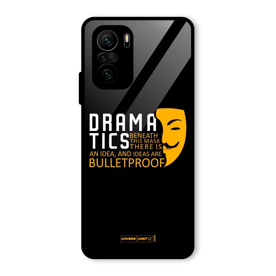 Dramatics Glass Back Case for Mi 11X Pro