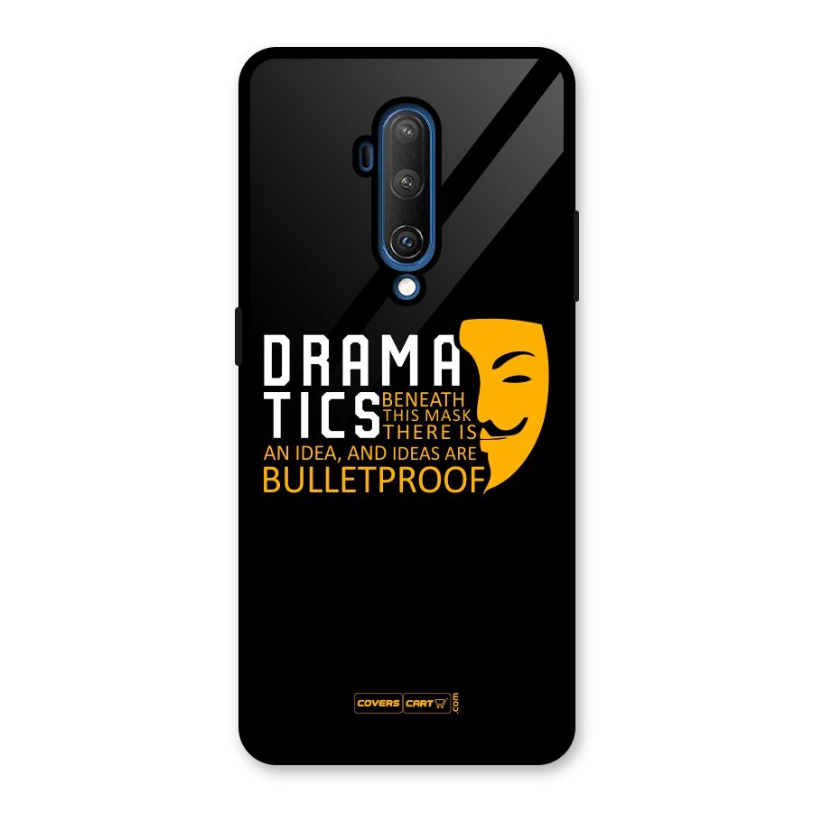 Dramatics Glass Back Case for OnePlus 7T Pro