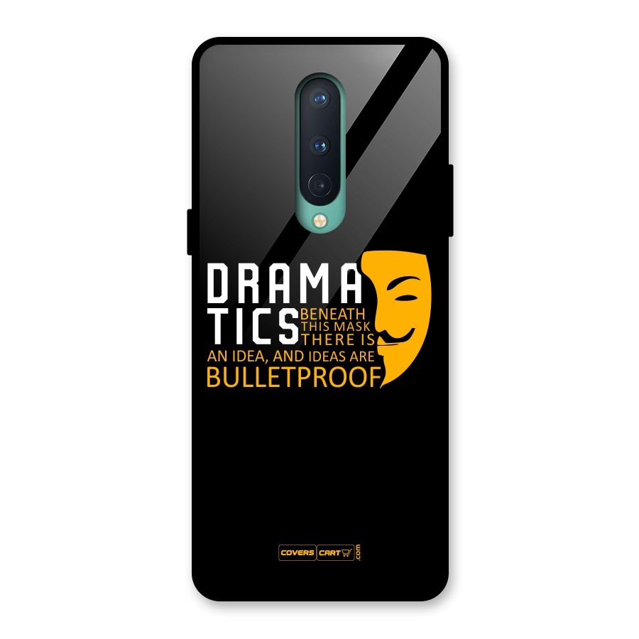 Dramatics Glass Back Case for OnePlus 8