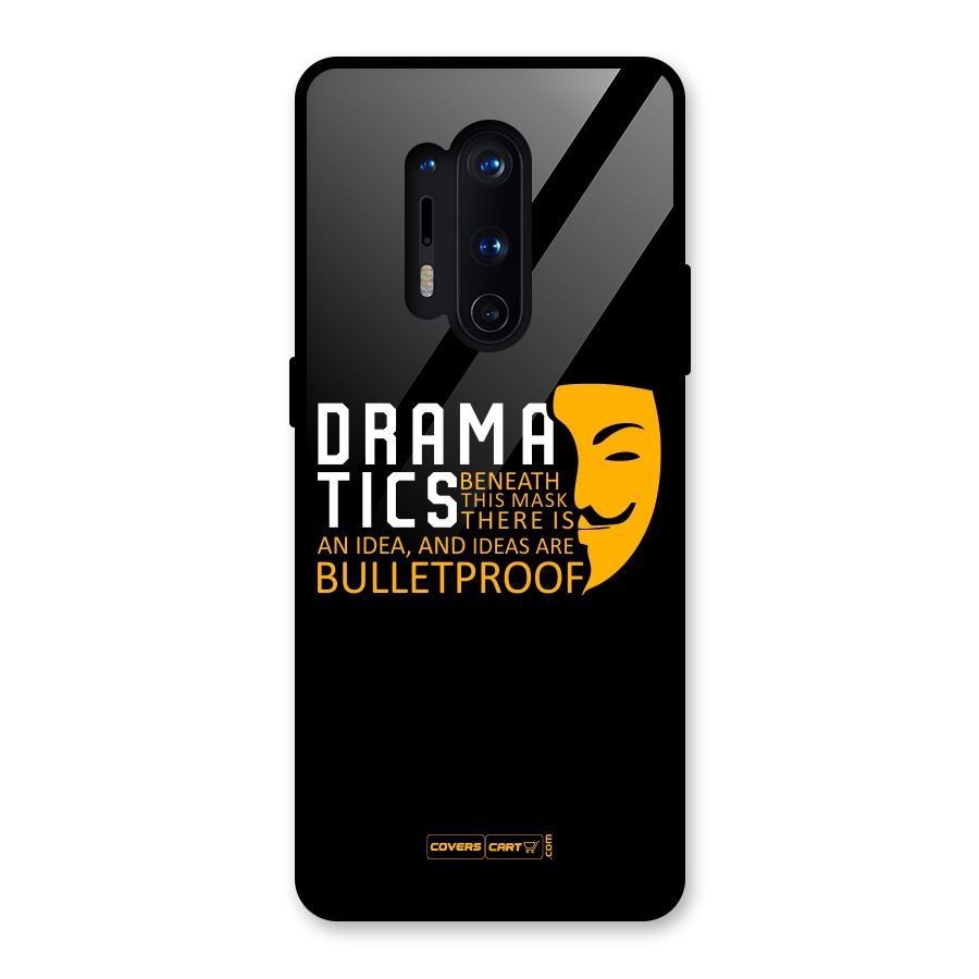 Dramatics Glass Back Case for OnePlus 8 Pro