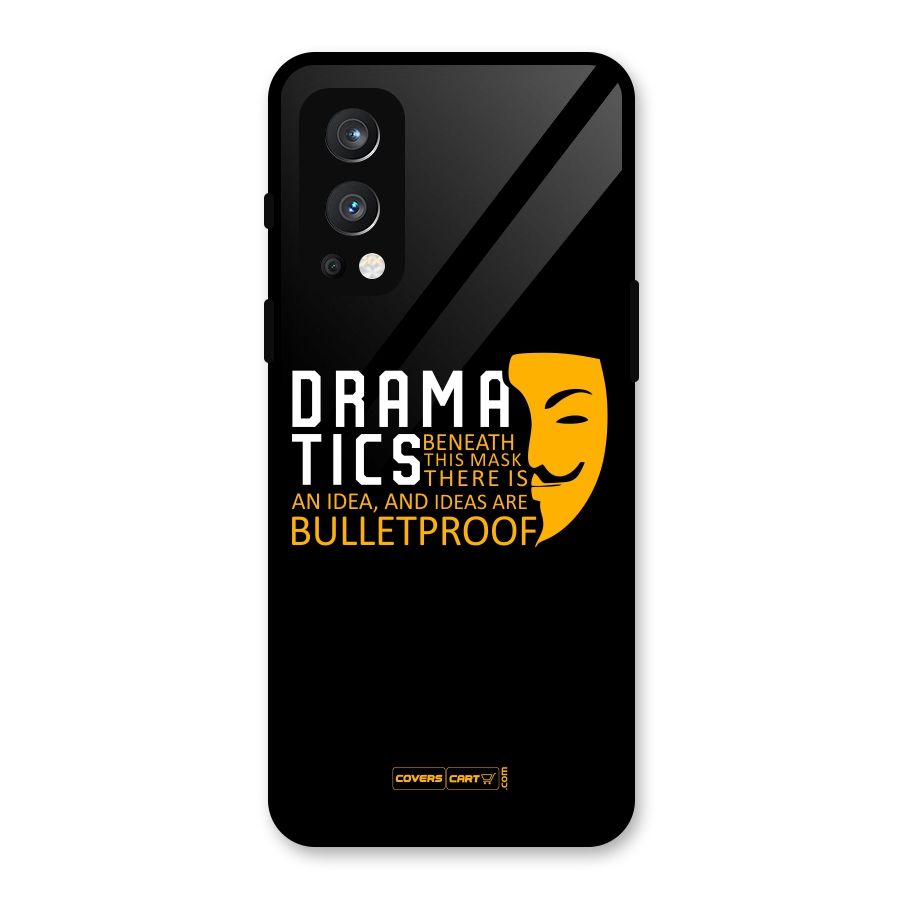 Dramatics Glass Back Case for OnePlus Nord 2 5G