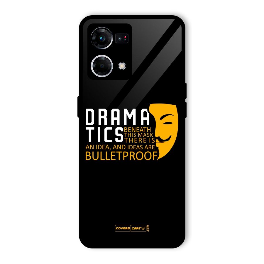 Dramatics Glass Back Case for Oppo F21s Pro 4G