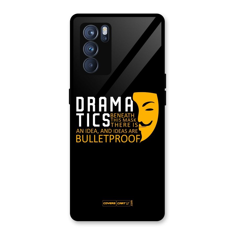 Dramatics Glass Back Case for Oppo Reno6 Pro 5G