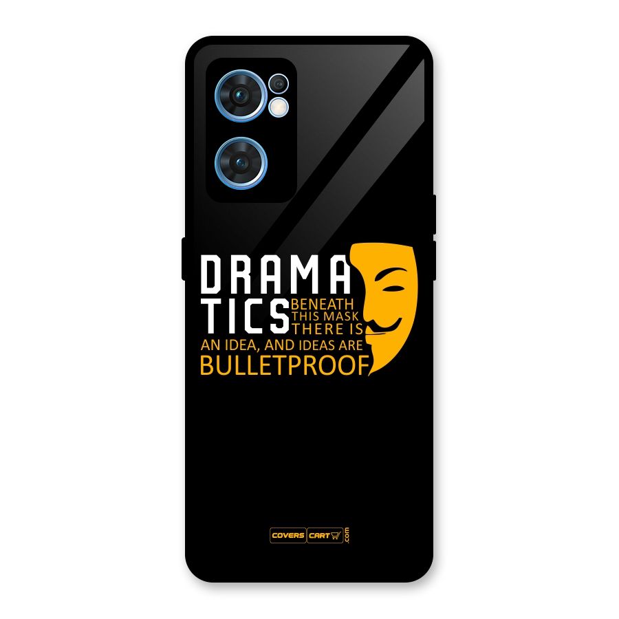 Dramatics Glass Back Case for Oppo Reno7 5G