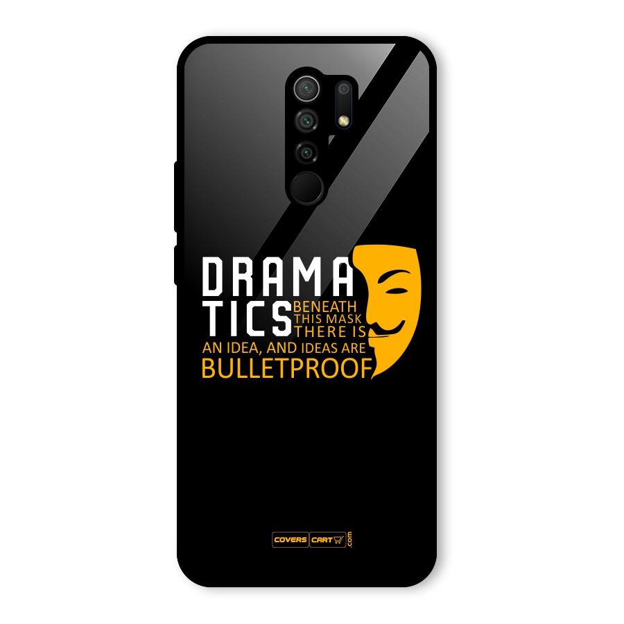Dramatics Glass Back Case for Poco M2