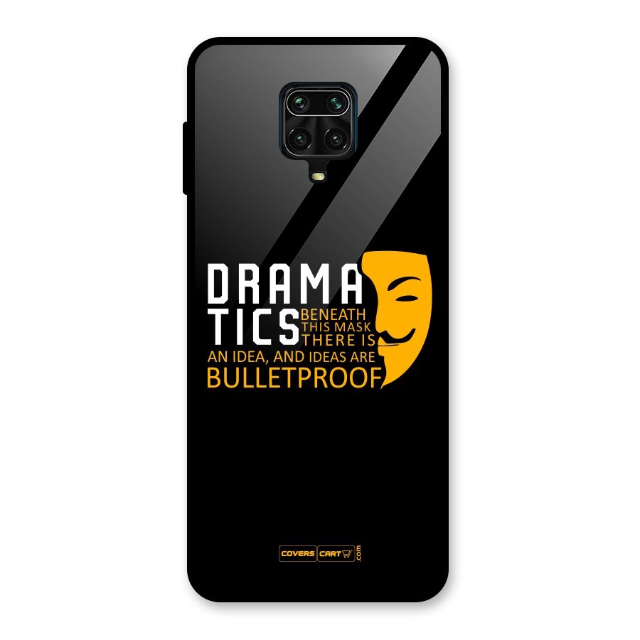 Dramatics Glass Back Case for Poco M2 Pro